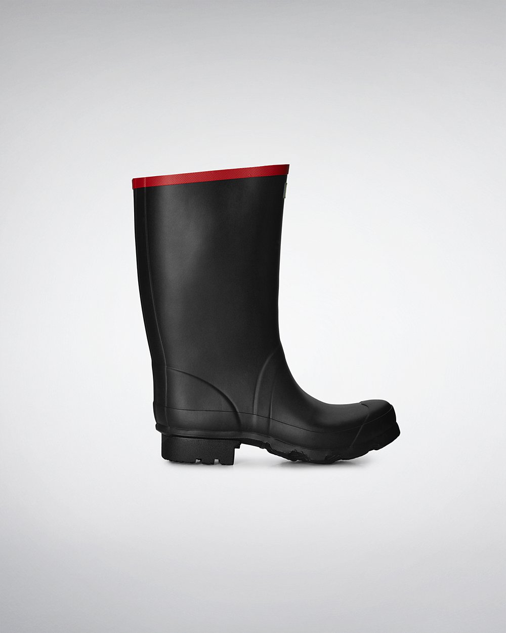 Botas de Lluvia Cortas Hunter Mujer - Argyll - Negros - TJNLMKZ-30